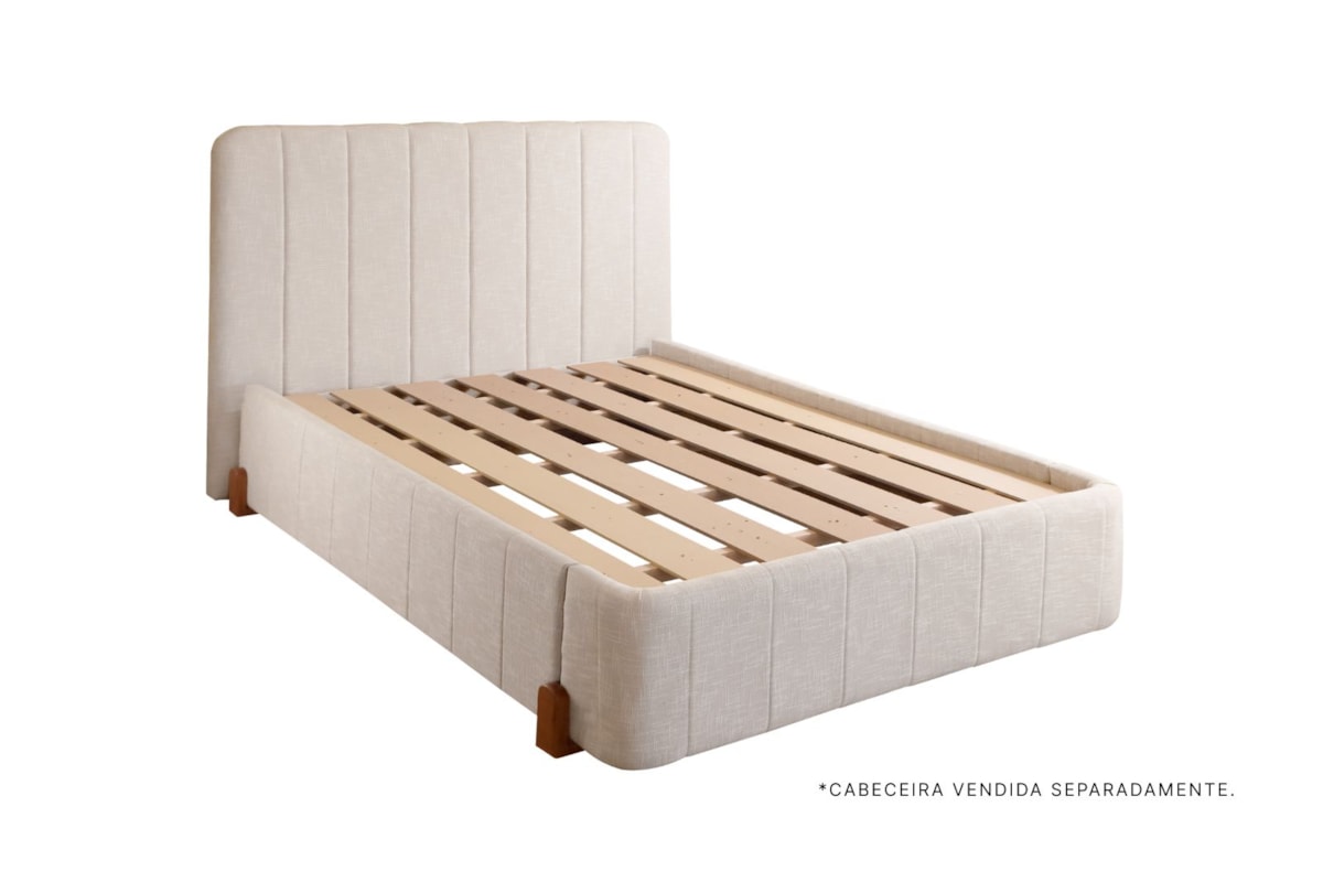 Box Zara Estofada com Design Gomado e Opções de cores