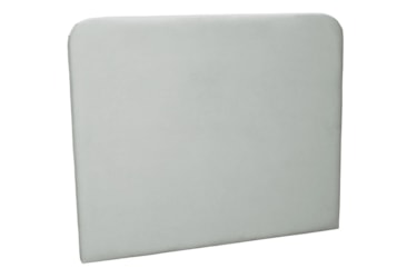 Cabeceira Rubi em Velusoft ou Boucle com Design Minimalista e Bordas Arredondadas