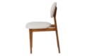 Cadeira Bia Estofada e Detalhes em Madeira Maciça