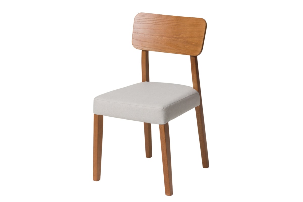 Cadeira Melissa com Encosto em Madeira Maciça