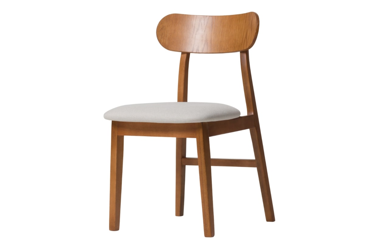 Cadeira Nara com Encosto em Madeira Maciça