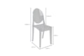 Cadeira Sofia Incolor - Sem Braço