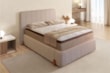 Cama Box Zara Estofada com Design Gomado e Opções de cores