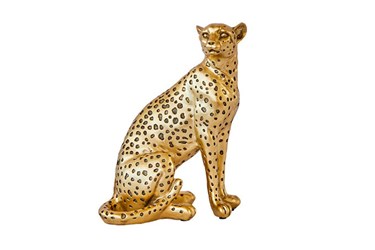 Escultura Leopardo 3D