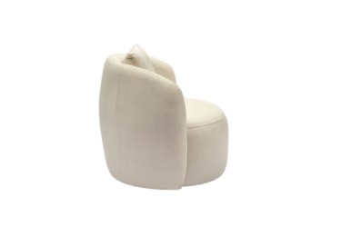 Poltrona Celine Giratória e com Design Orgânico