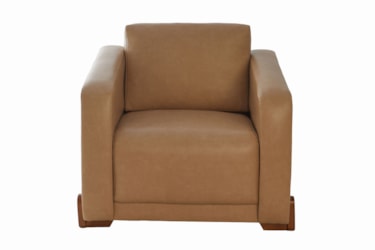 Poltrona Duna em Madeira Maciça com Design Minimalista
