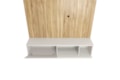 Rack para Sala e Painel de TV Tivoli Cinamomo c/ Off White Fosco