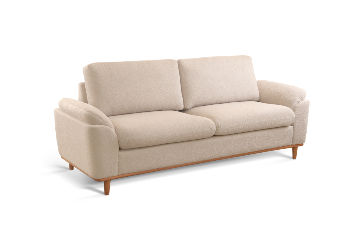 Sofá Anna 3 Lugares com Molas Ensacadas