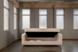 Sofá Cama Casal Baú 3 Lugares Celene em Veludo ou Boucle com Almofadas Decorativas