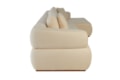 Sofá Chaise Ariel com Design Moderno e Base em Madeira Maciça