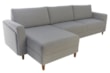 Sofá Chaise Baú Taylor em Espuma D33 e Almofadas Soltas