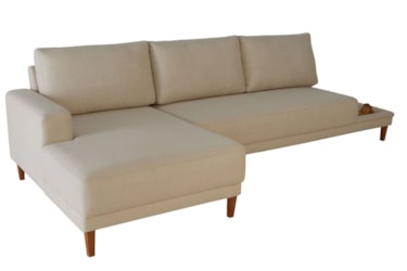 Sofá Chaise Colin com Cama Pet e Espuma D33