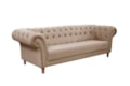 Sofá Chesterfield 3 Luagares com Encosto em Capitonê