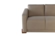 Sofá Duna 2 Lugares Compacto com Design Minimalista e Pés em Madeira Maciça