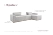 Sofá Modular Tetris 3 ou 2 Lugares com Chaise