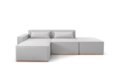 Sofá Modular Tetris 3 ou 2 Lugares com Chaise