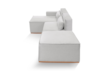 Sofá Modular Tetris 3 ou 2 Lugares com Chaise