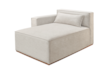Sofá Modular Tetris 392 com Chaise e Braço Direito