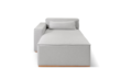 Sofá Modular Tetris 392 com Chaise e Braço Direito