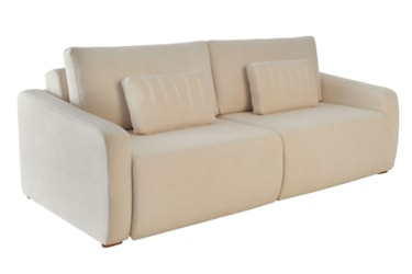 Sofá Retrátil Cama Venice com Almofadas Soltas e Espumas D33