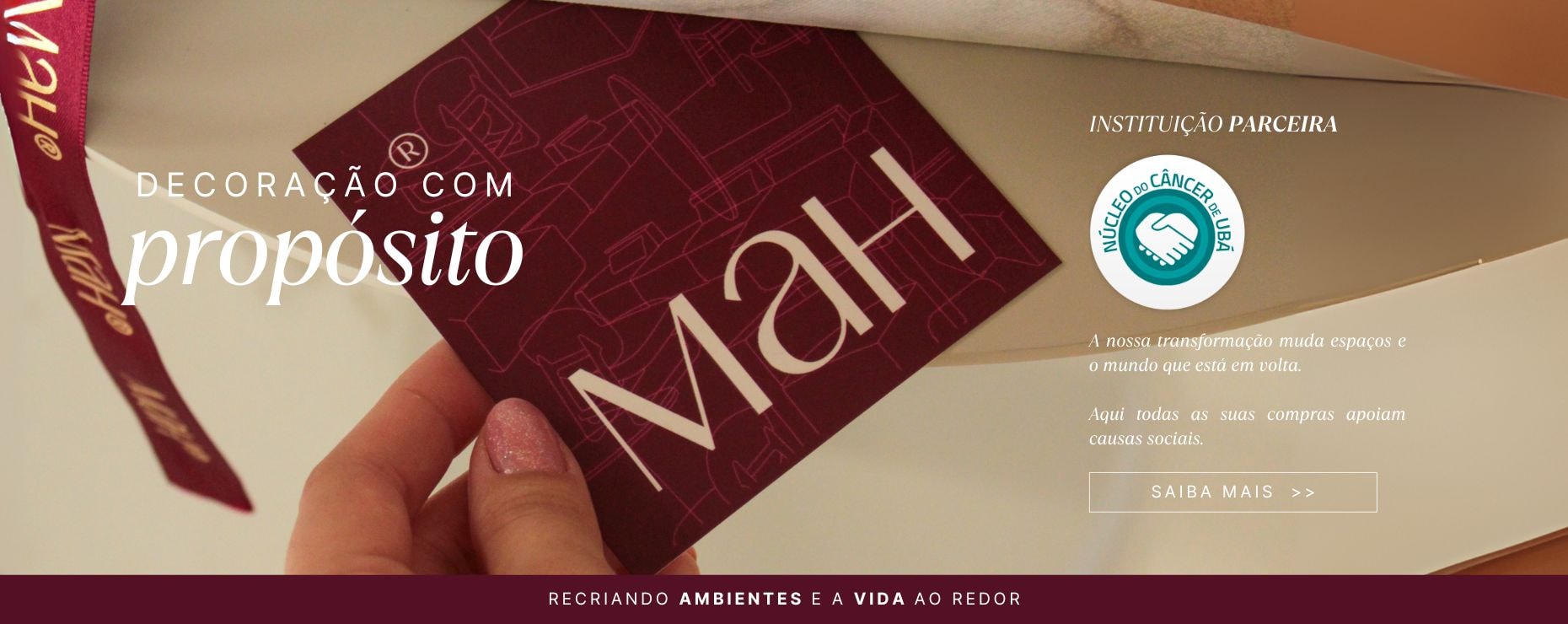 Decoração com propósito