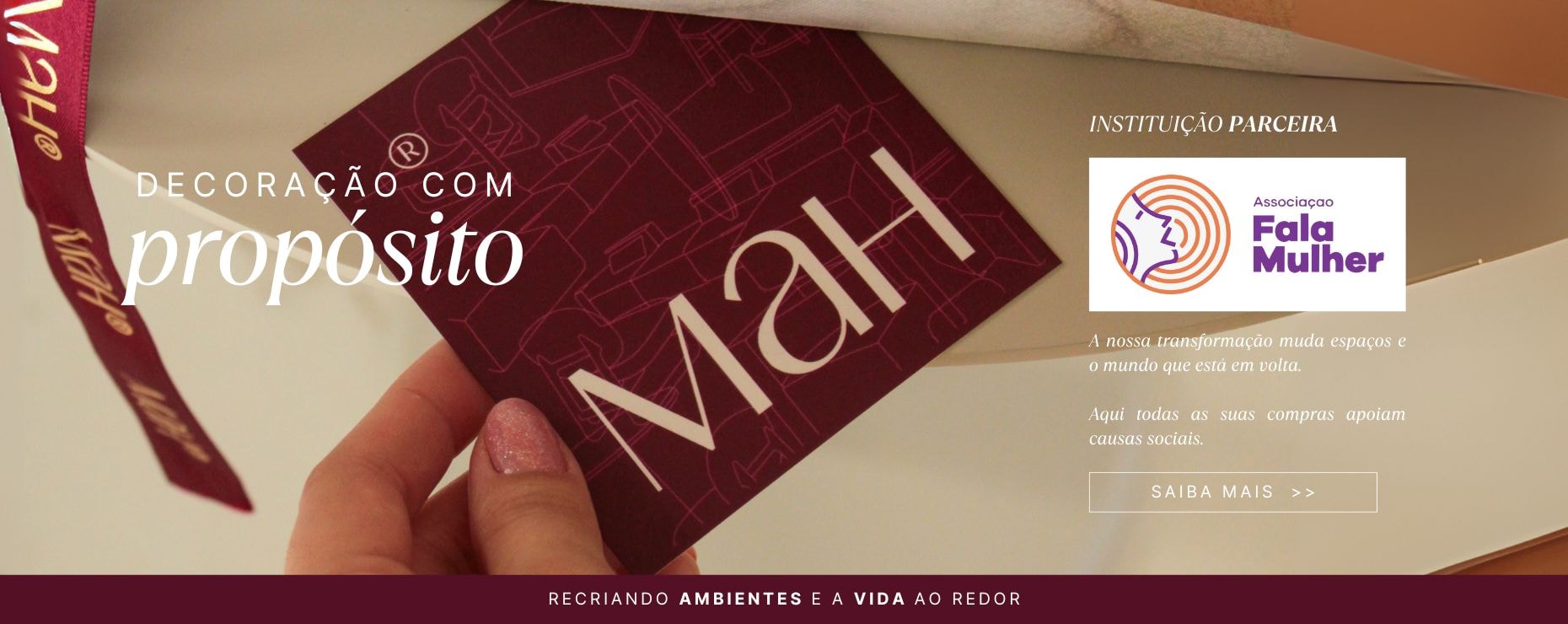 Decoração com propósito